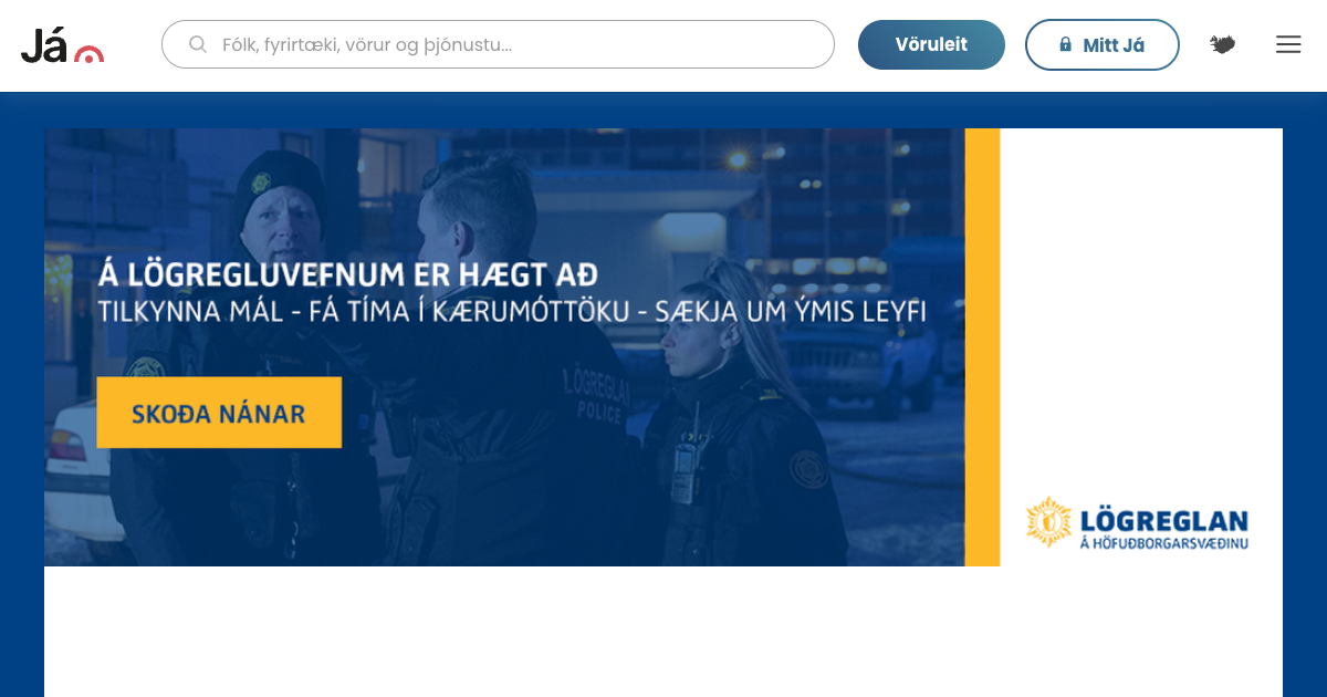 Lögreglustjórinn á höfuðborgarsvæðinu - Já.is