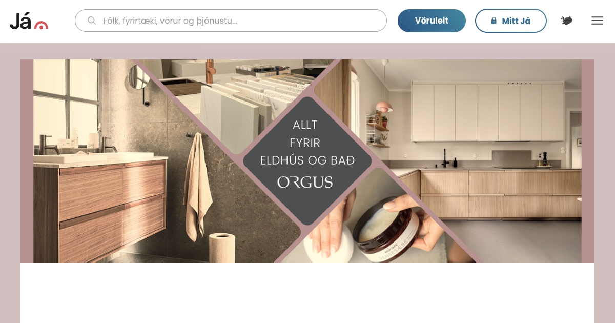 Orgus ehf (Corian®) - Já.is