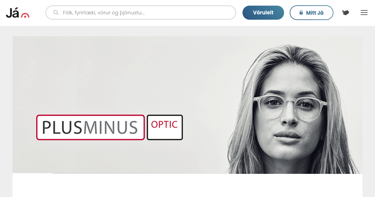 PLUSMINUS OPTIC Gleraugnaverslun - Já.is