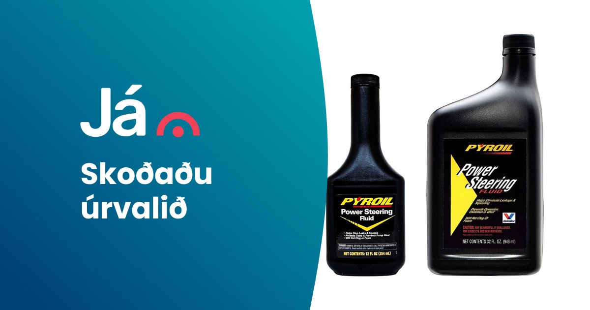 Stýrisvökvi Pyroil fyrir GM, Ford, Chrysler 946ml - Vöruleit Já.is