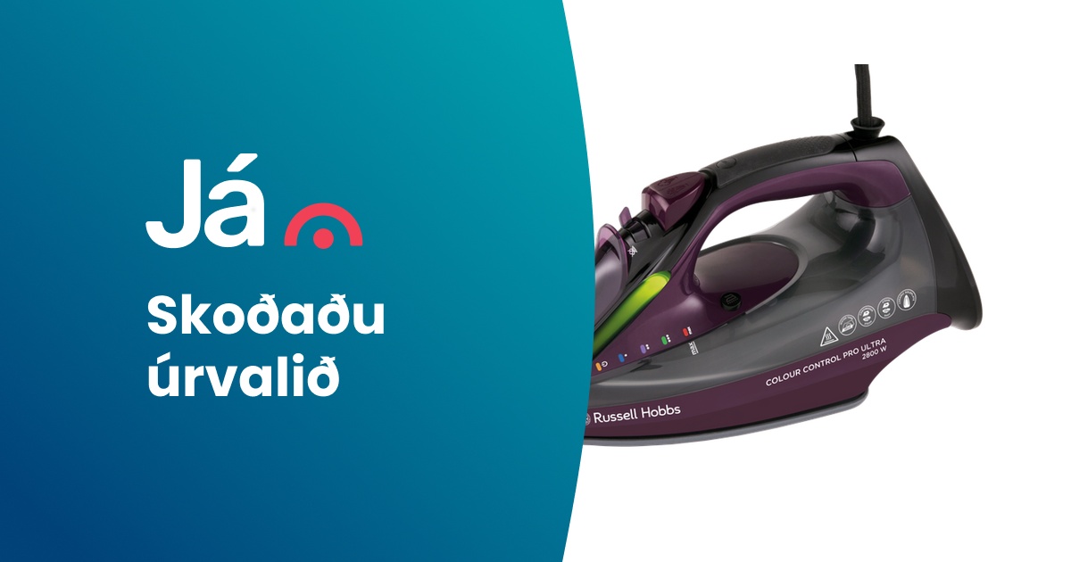 Russell Hobbs - Colour Control Pro Ultra Iron - Vöruleit Já.is
