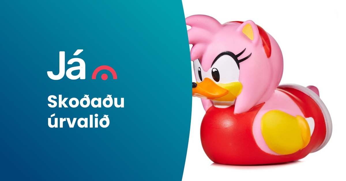 Numskull - Sonic Tubbz MINI Amy Rose - Vöruleit Já.is