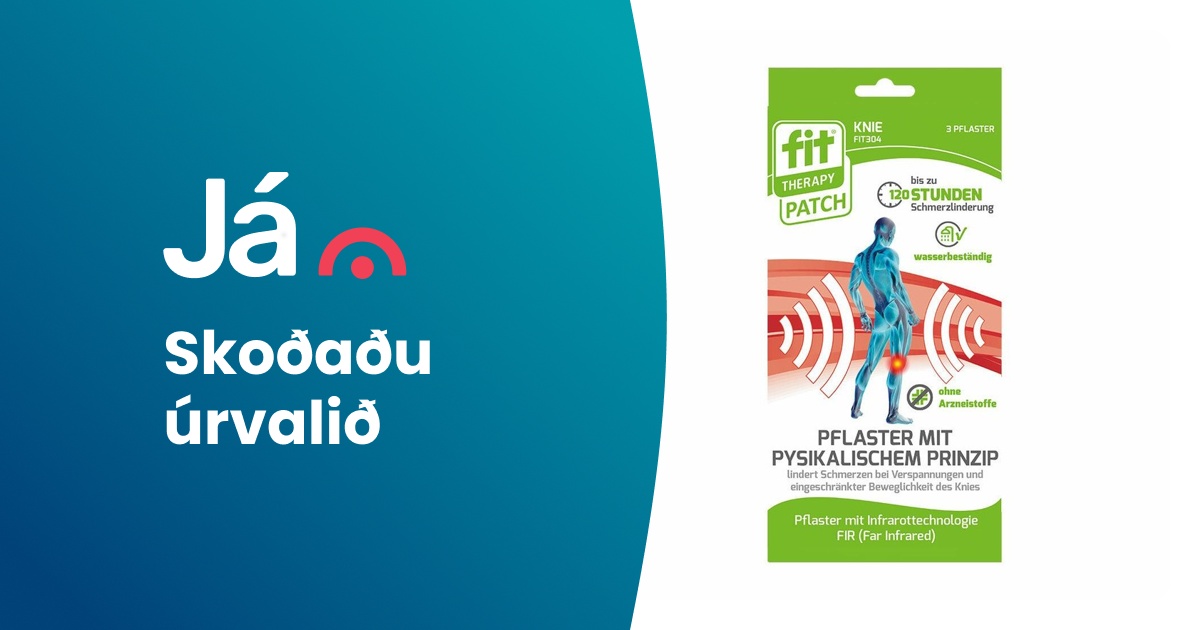 FIT patch Knee (3 patches) - Vöruleit Já.is