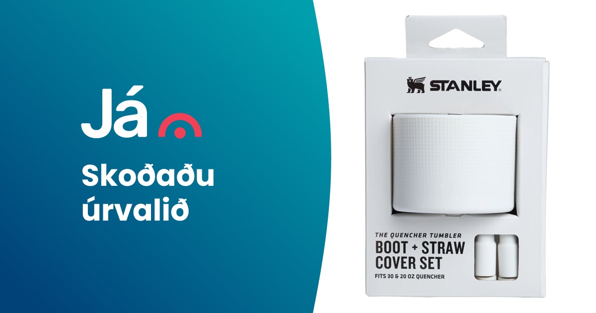 Stanley fótur + lok á rör f. 1,18L brúsa - Hvítur - Vöruleit Já.is
