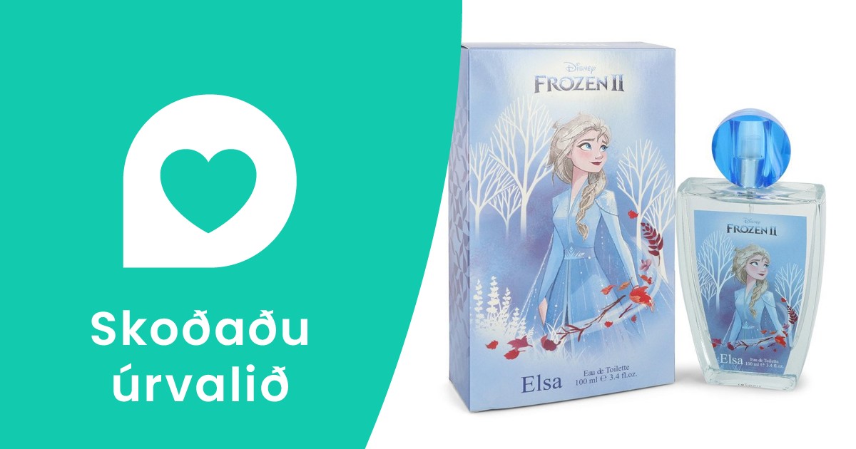 Disney Frozen II Elsa by Disney - Eau De Toilette Spray 100 ml f. dömur ...