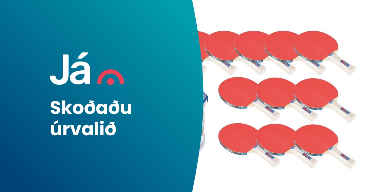 Borðtennissett Skóli 100 - Vöruleit Já.is