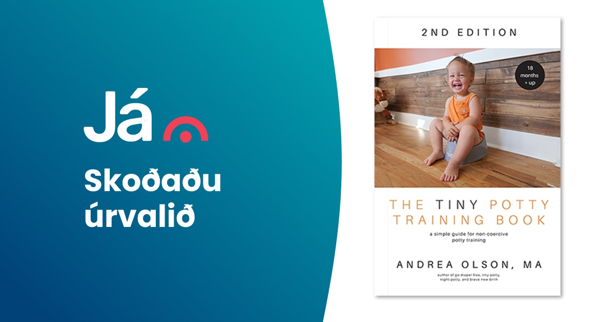 The Tiny Potty Training Book (18 mánaða+) Vöruleit Já.is