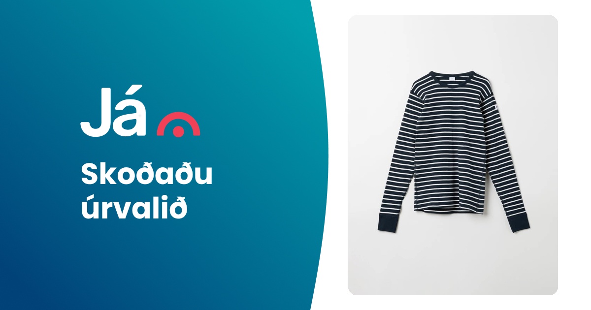 Bolur á fullorðna með PO.P röndum - Vöruleit Já.is
